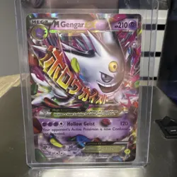 M Gengar Ex Pokemon TCG Black Star Promo Shiny Holo - Image 1