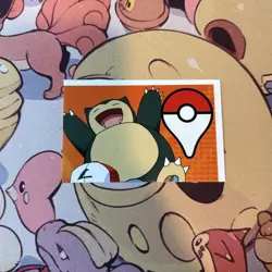 Orange League Mini Poster - 5/6 - 2022 Pokemon Indigo League Sticker Set (Peru) - Image 1