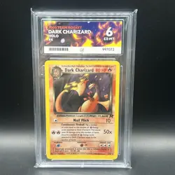 Dark Charizard 4/82 Holo Team Rocket Pokemon TCG ACE 6 - Image 1