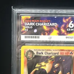 Dark Charizard 4/82 Holo Team Rocket Pokemon TCG ACE 6 - Image 2