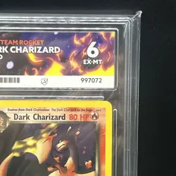 Dark Charizard 4/82 Holo Team Rocket Pokemon TCG ACE 6 - Image 3