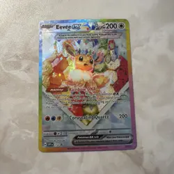 Eevee ex 174 Scarlet & Violet Promo Prismatic Evolutions Pokemon TCG NM - Image 1