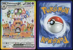 Palossand ex 221/191 Ultra Rare Surging Sparks Holo Near Mint - Image 3