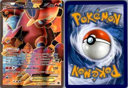 Volcanion EX 107/114 Ultra Rare Steam Siege Pokemon Near Mint - Image 1