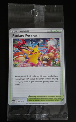 Pokemon Fanfare Perayaan 374/S-P Indonesian SEALED - Image 1