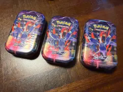 Pokemon TCG - Mega Evolution - Mega Heroes Mini Tin - Latias Sealed 3X - Image 1