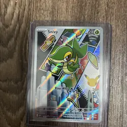 Pokemon TCG Snivy 049 Black Star Promo First Partners Collection Series 2 NM - Image 1