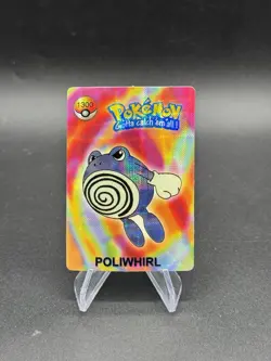 Poliwhirl Holo Vintage Pokemon Gotta Catch Em All Vending Prism Sticker 1300 - Image 1