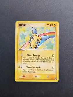 Minun 67/101 & Plusle 69/101 Connected Art Hidden Legends 2004 Pokemon TCG - Image 3