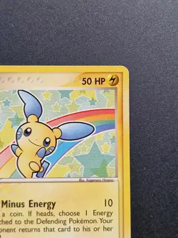 Minun 67/101 & Plusle 69/101 Connected Art Hidden Legends 2004 Pokemon TCG - Image 5