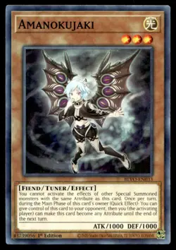 Amanokujaki Blazing Vortex BLVO-EN033 MP YuGiOh TCG | Buy 10 Get 10 Free - Image 1