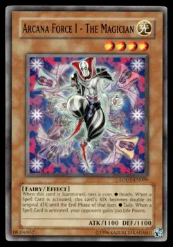 Arcana Force I - The Magician Light of Destruction LODT-EN009 MP YuGiOh TCG | Bu - Image 1