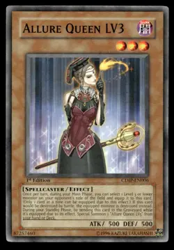 Allure Queen LV3 Cyberdark Impact CDIP-EN006 MP YuGiOh TCG | Buy 10 Get 10 Free - Image 1