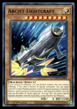Arcjet Lightcraft 2021 Tin of Ancient Battles MP21-EN004 MP YuGiOh TCG | Buy 10 - Image 1