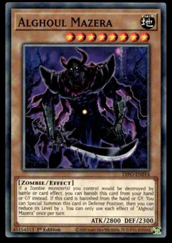 Alghoul Mazera Dimension Force DIFO-EN014 MP YuGiOh TCG | Buy 10 Get 10 Free - Image 1