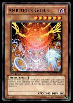 Ambitious Gofer Duelist Revolution DREV-EN036 MP YuGiOh TCG | Buy 10 Get 10 Free - Image 1