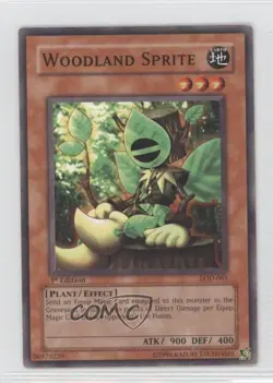 Woodland Sprite 1st Ed. YuGiOh Legacy of Darkness #LOD-061 2003 READ - Image 1