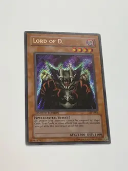 LORD OF D. BPT-004 HOLO LIMITED EDITION 2002 COLLECTORS TIN HG YuGiOh CARD - Image 1