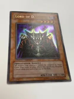 LORD OF D. BPT-004 HOLO LIMITED EDITION 2002 COLLECTORS TIN HG YuGiOh CARD - Image 2