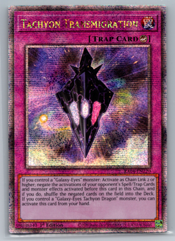 *** TACHYON TRANSMIGRATION *** 1ST EDITION QUARTER CENTURY RA04-EN220 YUGIOH! - Image 1