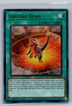 Yugioh Ground Xeno WISU-EN006 Ultra Rare 1st Edition NM - Image 1