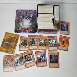 YuGiOh Card Set Collection Lot Bundle Bulk With Tin - Image 1