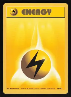 Pokemon EX Trainer Kit 2: Plusle & Minun #12/12 Lightning Energy (Minun) Card - Image 1