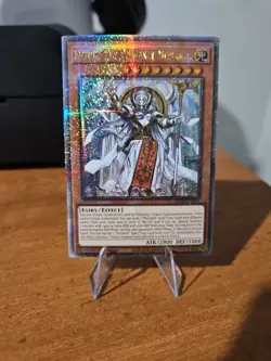 Ehther the Heavenly Monarch Quarter Century Secret Rare Card RA04-EN018 - Image 1