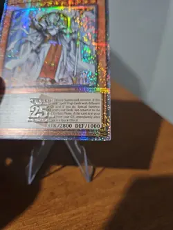 Ehther the Heavenly Monarch Quarter Century Secret Rare Card RA04-EN018 - Image 2