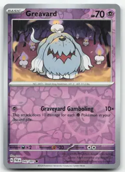 Greavard - Miscellaneous Cards & Products 042/091 Promo Reverse Holo NM - Image 1