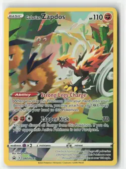 Galarian Zapdos SWSH: Sword & Shield Promo Cards SWSH283 Promo Holofoil NM - Image 1