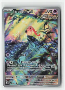 Scream Tail (Pokemon Center Exclusive) Scarlet & Violet Promo Cards 065 Promo NM - Image 1