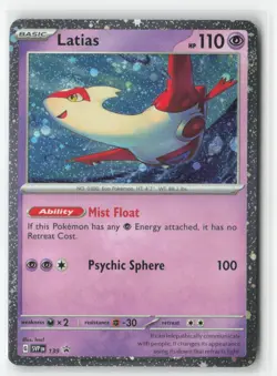 Latias - (Cosmo Holo) SV: Scarlet & Violet Promo Cards 139 Promo Holofoil NM - Image 1
