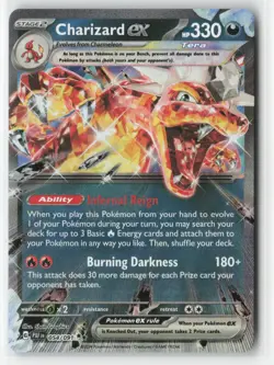 Charizard ex - Jumbo Cards 054/091 Double Rare Holo NM - Image 1