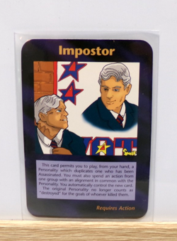 Impostor Card Limited INWO Illuminati New World Order Game - Image 1