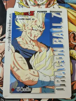 Vegeta 1101 Dragon Ball PP Amada card collection Japanese Vintage Anime - Image 1