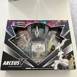 Arceus V Figure Collection Box Cosmic Eclipse Pokemon Card TG Brand New & Sealed - Image 2
