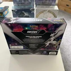 Arceus V Figure Collection Box Cosmic Eclipse Pokemon Card TG Brand New & Sealed - Image 4