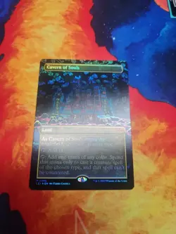 Cavern of Souls (0345) (Borderless) - The Lost Caverns of Ixalan (LCI) Foil - NM - Image 1