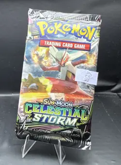 Pokemon "Celestial Storm" 10-Card Sealed Booster Pack (Blaziken) X1 - Image 3
