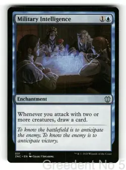 Military Intelligence 31 Commander: Zendikar Rising Magic: The Gathering NM - Image 1