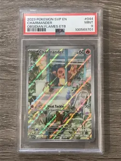 Charmander 044 SVP Scarlet & Violet Promo Card PSA 9 Pokemon Obsidian Flames - Image 1