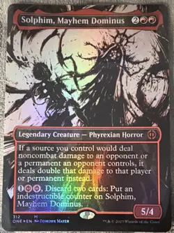 Wizards of the Coast Solphim, Mayhem Dominus 312 Mythic Foil Red EN 2RR - Image 1