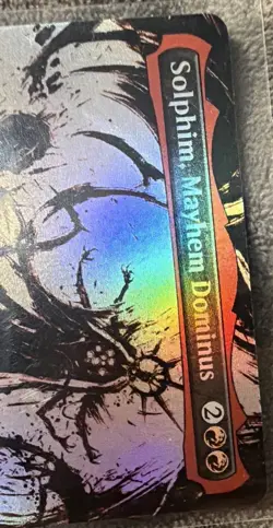 Wizards of the Coast Solphim, Mayhem Dominus 312 Mythic Foil Red EN 2RR - Image 3