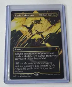 Eerie Ultimatum #104 Borderless Special Guests Mythic Sorcery MTG NM/M - Image 1
