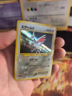 Pokemon Karte Card Skarmory Panzaeron Neo Genesis 2000 Holo Wotc japanese NM- - Image 2