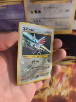 Pokemon Karte Card Skarmory Panzaeron Neo Genesis 2000 Holo Wotc japanese NM- - Image 3