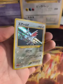 Pokemon Karte Card Skarmory Panzaeron Neo Genesis 2000 Holo Wotc japanese NM- - Image 4
