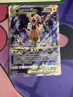 The Pokemon Company Zeraora VSTAR GG43/GG70 Crown Zenith GG Holo FA 270HP - Image 2