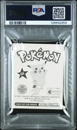 1999 MERLIN POKEMON #S36 JAMES-PRISM PSA 9 - Image 2